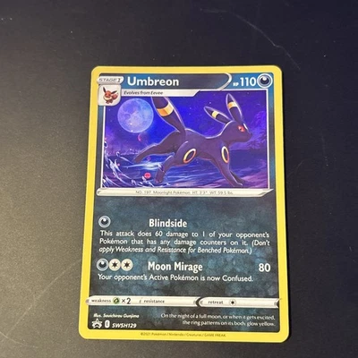 Umbreon Swsh129 Swsh: Sword & Shield Promo Cards Holo - Image 1 of 2