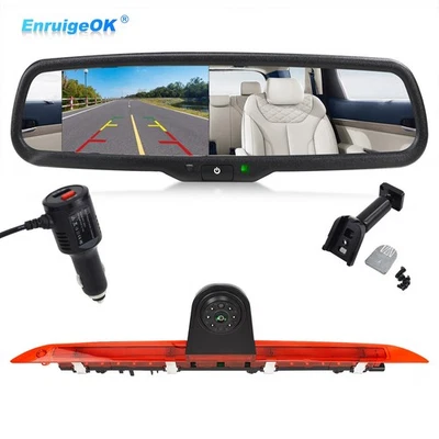 Brake Light Backup Camera for Mercedes-Benz V-Class V260 V260L& 4.3" Monitor Kit - Image 1 of 4