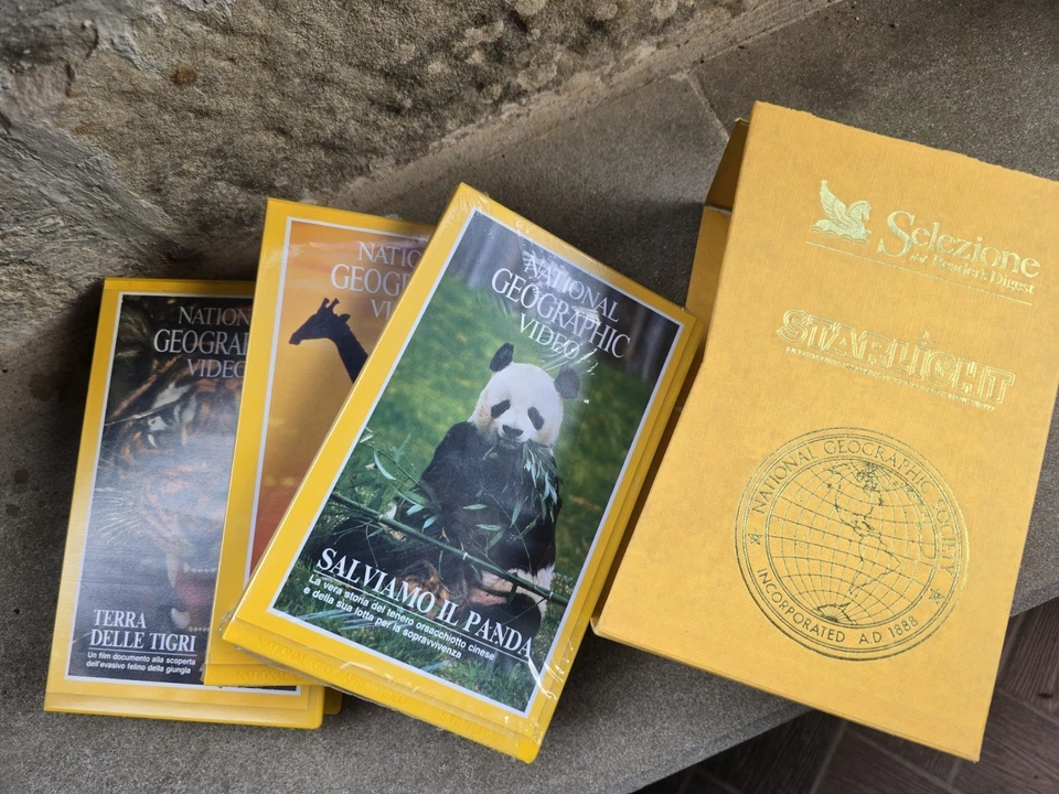 VHS DOCUMENTARI NATIONAL GEOGRAPHIC SELEZIONE DAL RIDER'S DIGEST Nuove  - Immagine 1 di 4