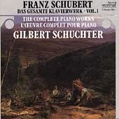 Schubert Complete Piano Works Vol1 Gilbert Schuchter, Piano Tudor 741/43 Austria Foto 1 de 1