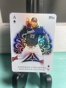2023 Topps Series All Aces Stephen Strasburg Card Nationals - Picture 1 of 2