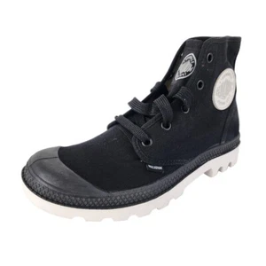 🚨 Palladium Blanc Hi 72886002 Black Outdoor Hiking Canva Size 4.5 Men = 6 Women - Picture 1 of 12