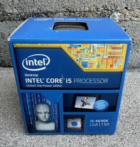 Intel Core i5-4690K 3.5GHz Quad-Core BX80646I54690K Processor NEW SEALED - Picture 1 of 6