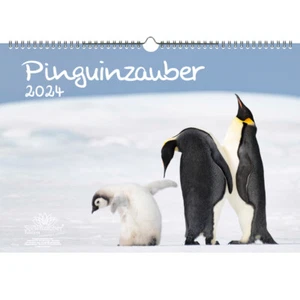 Pinguinzauber DIN A3 Kalender für 2024 Pinguin - Seelenzauber