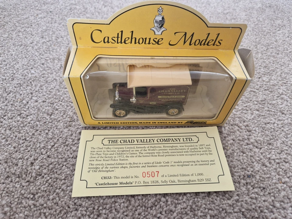 LLEDO CASTLEHOUSE CLASSIC 'CHAD VALLEY COMPANY' FORD MODEL T LIMITED EDITION - Image 1 of 2