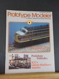 Prototipo Modelador 1983 Julio Agosto ICG Glenn-Markham transferencia C&NW North Western - Imagen 1 de 2