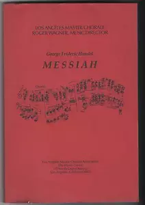 GEORGE FREDERIC HANDEL MESSIAH LOS ANGELES MASTER CHORALE ASSOCIATION PB COND:VG - Imagen 1 de 1