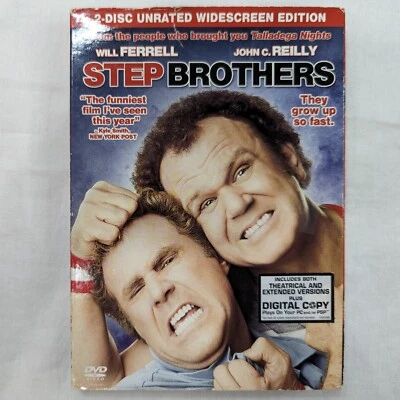 Step Brothers (Two-Disc Unrated Edition) DVD 2008 Widescreen, Will Ferrell - Image 1 of 4