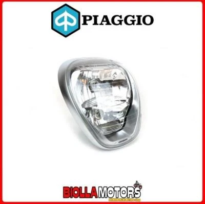 642894 FANALE FARO ANTERIORE ORIGINALE PIAGGIO Beverly 300 ie ABS E4 2016 - 2017 - Immagine 1 di 4