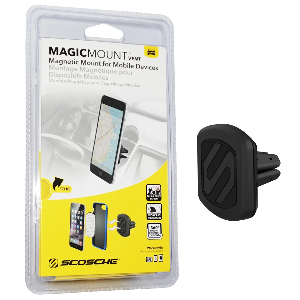 Scosche MAGVM2B MagicMount вентиляционное крепление для мобильных устройств - Изображение 1 из 1