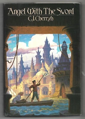 Angel With the Sword, C J Cherryh, DAW hardcover, 1985, 1st printing 1st edition - Image 1 of 4