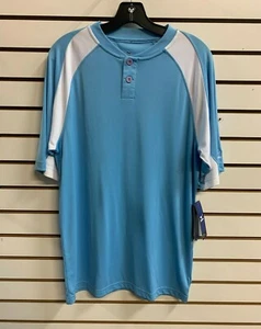 Mizuno 2 Button Colorblock Jersey G3 350316 Adult Baseball Jersey CB X-SMALL - Bild 1 von 2
