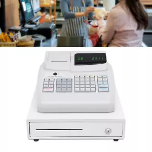 Elektronische Registrierkasse Kassenanlage Supermarkt Bar Ladengeschäft mit Kassenschublade - Bild 1 von 17