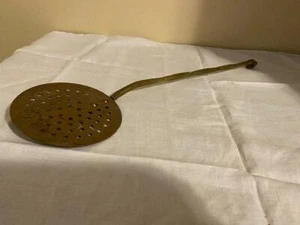Old Antique Copper Hearth Skimmer- Fireplace-Skimmer- Korea- 16" Long - Bild 1 von 10