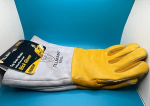 Guantes de trabajo de soldadura de protección Tillman 850 14" Premium grano superior piel de alce - Imagen 1 de 9