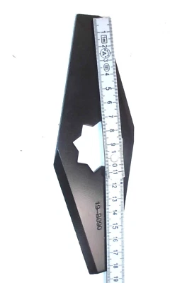 Flachmesser für Viking Alles-Häcksler AE/AD Modell, 18,5 cm 60017020200,142186 - Bild 1 von 3