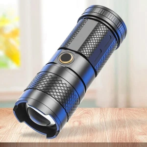 30W LED Flash Light Waterproof USB Rechargeable for Camping Hiking Emergencies - Picture 1 of 9