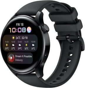 HUAWEI WATCH 3 | Connected GPS Smartwatch 14 Days Battery Life - Black