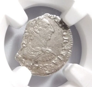 EL CAZADOR Shipwreck NGC (1772-83) Mexico 1/2 Real Sea Salvaged Sunken Treasure - Picture 1 of 12