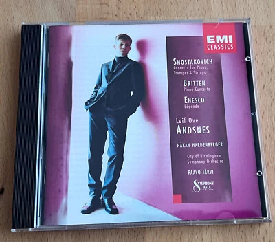 CD Shostakovich, Britten, Enesco: Concerto for Piano – Paavo Järvi - Andsnes - Bild 1 von 4