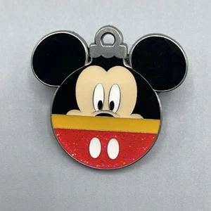 Loungefly Disney Mickey & Friends Glitter MICKEY MOUSE Ornament Pin New Open Box - Picture 1 of 6