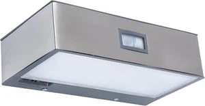 Outdoor Wall Light Solar Powered LED Garden Lamp with PIR Motion Sensor Lamp - Picture 1 of 12