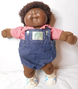 1983 Appalachian Art Coleco bambola afroamericana toppa cavolo firma nera - Foto 1 di 21