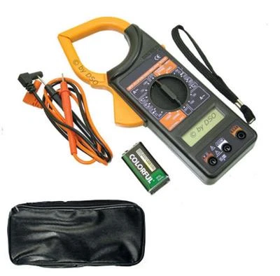 1000 AMP DIGITAL CLAMP METER MULTIMETER VOLTAGE TESTER WITH LEATHER CARRY CASE — 第 1/2 张图片