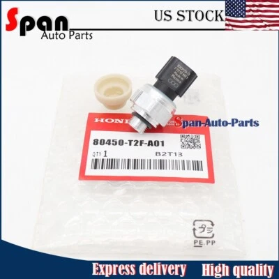 Sensor interruptor de presión de aire acondicionado OEM para 08-22 Honda Accord Civic CR-V Acura MDX RDX Foto 1 de 4