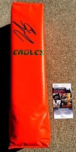 JAHAN DOTSON Eagles SIGNED End Zone Pylon JSA COA Philadelphia - Picture 1 of 2
