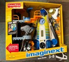 New In Box! Imaginext Space Shuttle W/ Tower Retired! Tested!