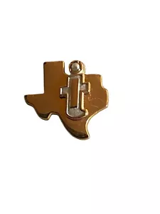 Texas Instruments 10k Gold Filled Tie Tack 5 Years Pearl Service Award - Picture 1 of 15