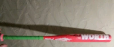 Bate de softbol Worth Amp lanzamiento rápido 2 1/4" diámetro 29 pulgadas 19 OZ rosa. -10 Drop 10 Foto 1 de 4