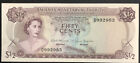 1968 Bahamas billet de 1/2 dollar XF - pièces ENN