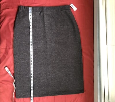 Old Navy Pull Up Skirt Petite L Brown NWT - Image 1 of 4