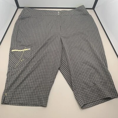 Pantalones Cortos Tail Tech Adulto 18 Gris Cuadros Bolsillo con Cremallera Mujer Foto 1 de 4