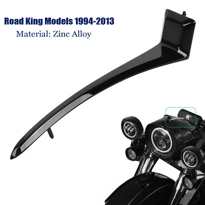 Headlight Nacelle Trim Spear Zinc Alloy For Harley Road King EFI FLHRI 94-13 Foto 1 de 4