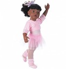 Gotz Hannah at The Ballet - 19.5" African American Poseable Doll with Extra