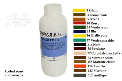 TINGILEDER DA LT1 TINTURA PENETRANTE PER CUOIO E PELLE AL TATTO MORBIDO E SETOSO - Image 1 of 4
