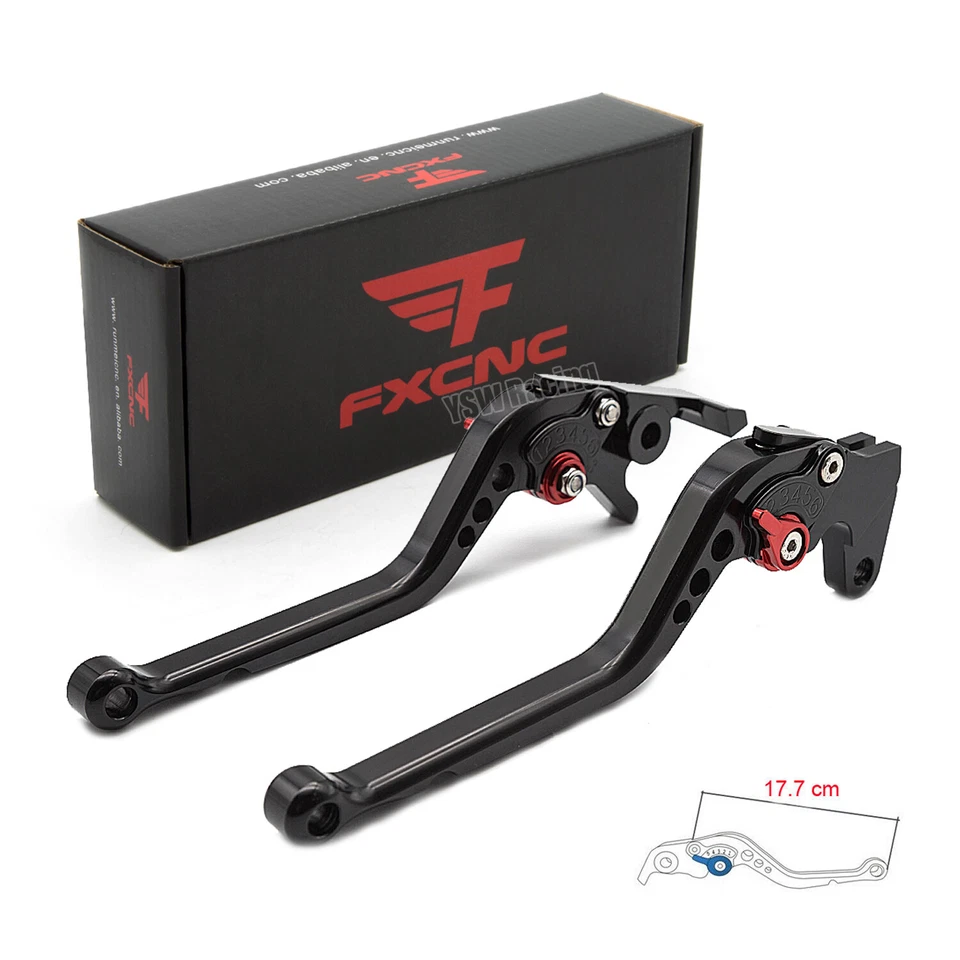 Palancas de freno de embrague CNC para Yamaha YFM700 Raptor 700R 2007 2008-2016 2017 2018 Foto 1 de 4