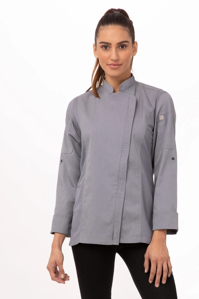 Chef Works Womens Hartford Chef Coat (BCWLZ005) - Image 1 of 1