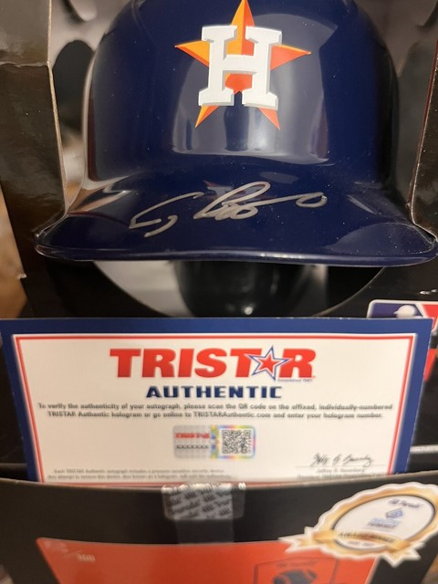 Astros Jose Altuve Signed Rawlings Mach Pro Replica Batting Helmet Fanatics