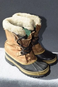 Sorel Caribou Snow Boots Women’s Size 7 w/ Liners Warm Winter Waterproof - Picture 1 of 21