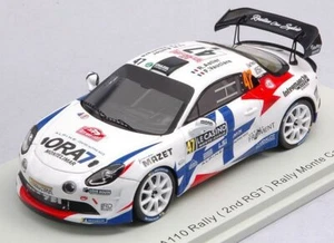 Alpine A110 RGT Rally Monte Carlo 2021 Astier-Vauclare 1:43 SPARK S6581 - Foto 1 di 1