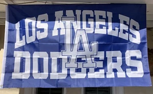 LA Los Angeles Dodgers Baseball 3x5ft Flag Banner World Series Champions - Picture 1 of 2