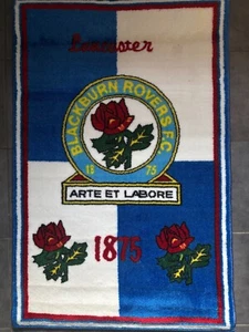 Blackburn Rovers FC RUG 120cm x 80cm - 100% Nylon pile run Brand New - Picture 1 of 2