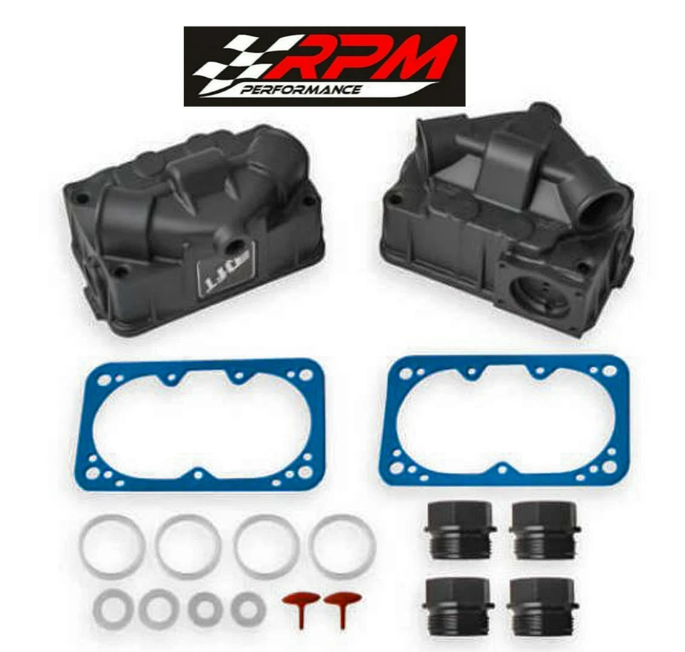 Kit de cuenco de combustible de aluminio NEGRO Holley CARBURADOR DE COMBUSTIBLE RÁPIDO 34-100BDQ Foto 1 de 1