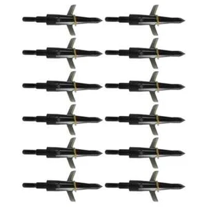 Hottest 12Pcs Swhacker Hunting Broadheads 100Gr 2-Sharp Blade Crossbow Tips - Picture 1 of 59