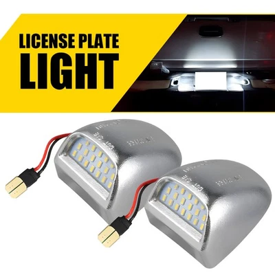 2 piezas para GMC Yukon Cadillac Escalade 2002-2006 LED luz matrícula placa lámpara de etiqueta Foto 1 de 4