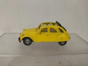 CITROEN 2CV YELLOW 1:55/apx 1:64 SIKU 1032 NO BOX - Imagen 1 de 7